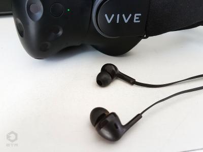 Les écouteurs du HTC Vive