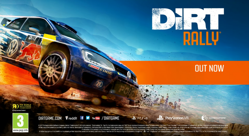 dirt rally psvr cover